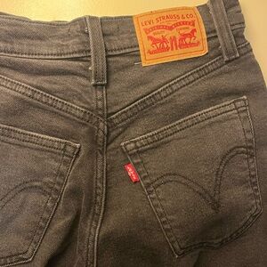 Levi’s Black Ribcage Jeans